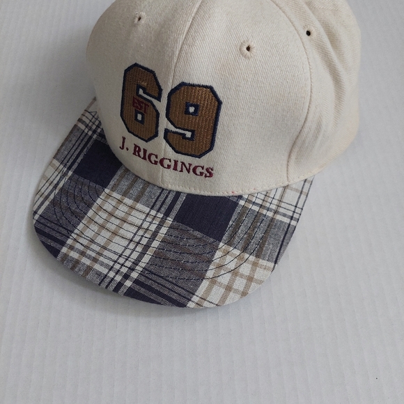 J Riggings Cap HAT est 69 Plaid Adjustable Cap - Picture 1 of 5